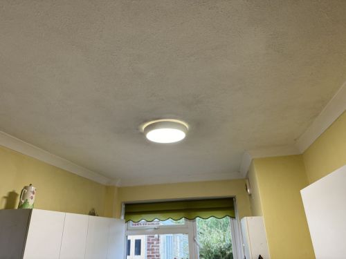 bulkhead light intsallation in the kitchen Southapton Totton