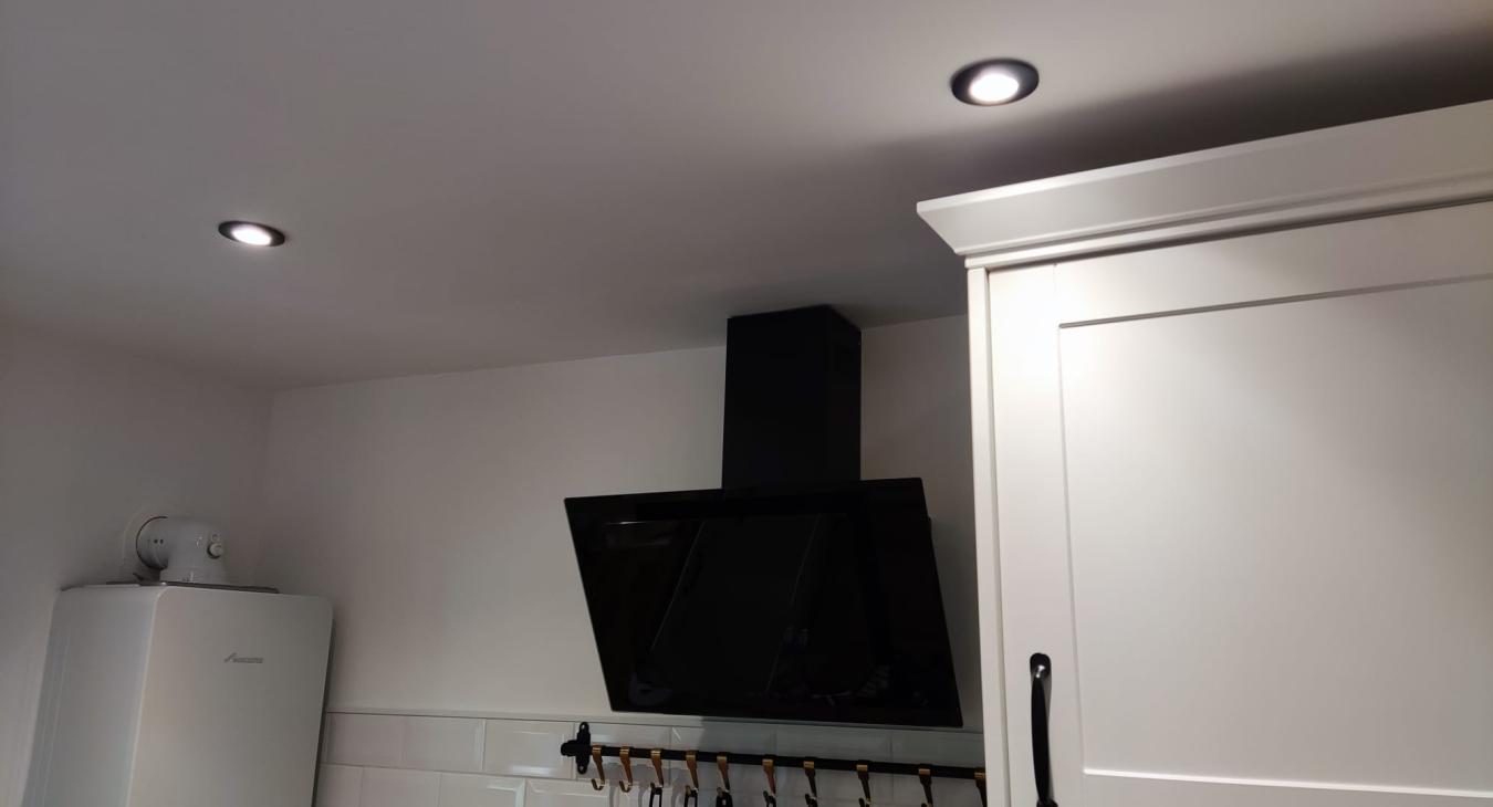 LED kitchen lighting electrician in Southampton