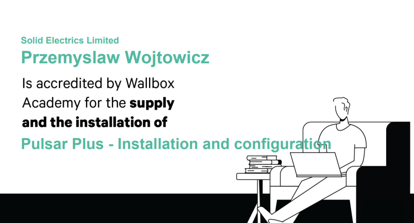 Wallbox Pulsar Plus Installation Certificate 
